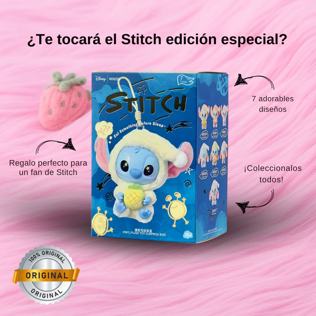 Caja misteriosa oficial de edición limitada Disney® de Labubu Stitch