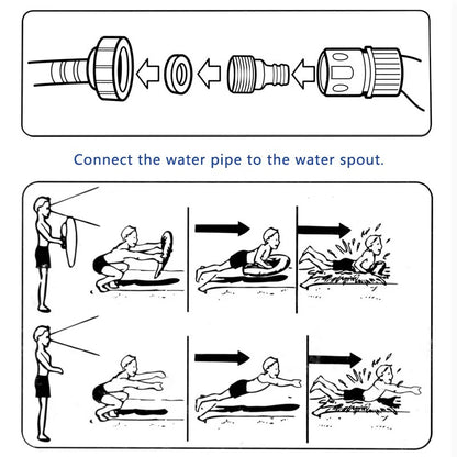 Tobogán de Agua Divertido