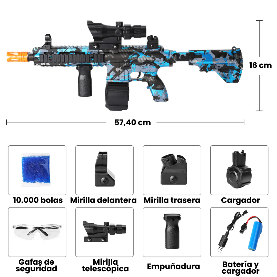 M416 Blaster Hidrogel